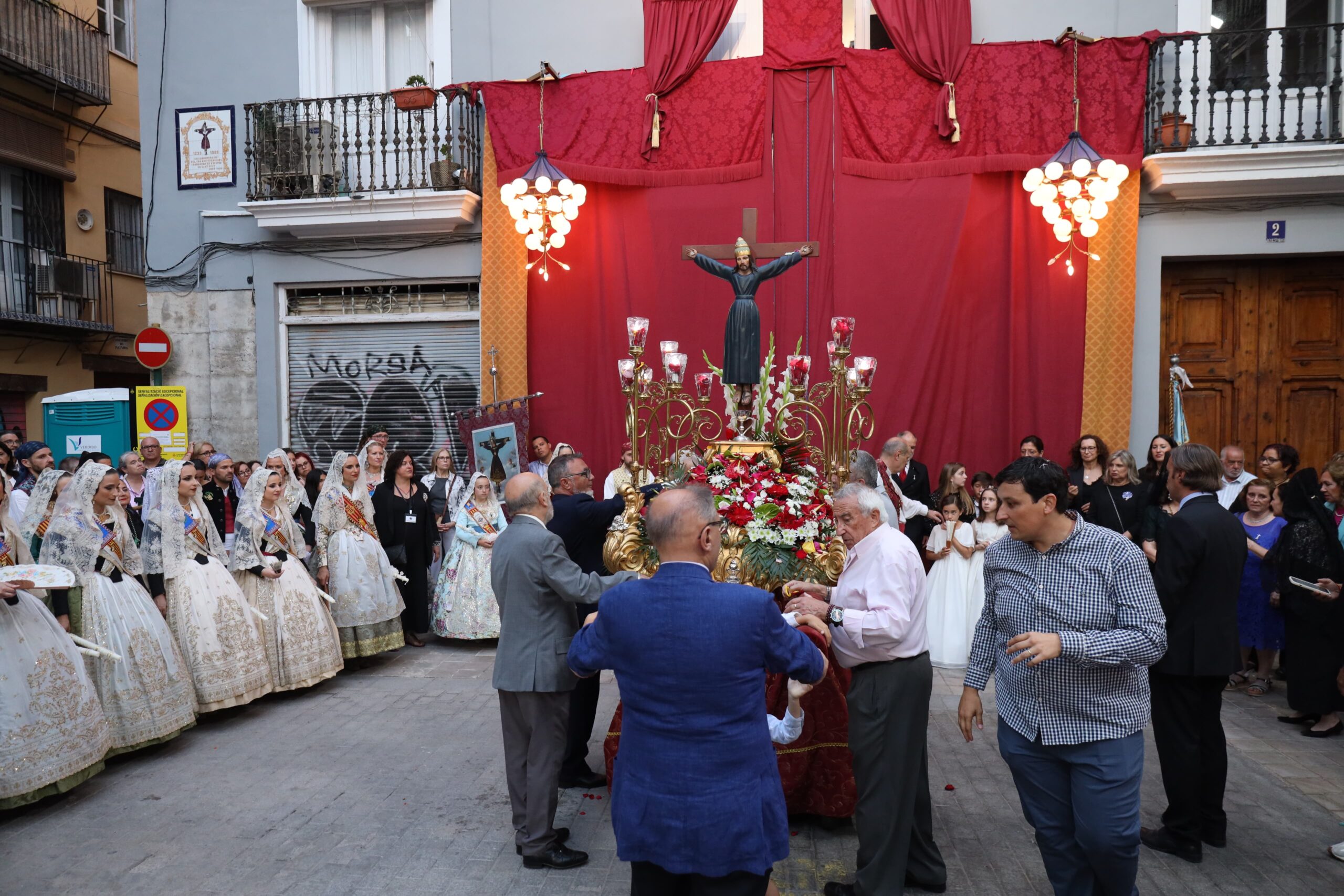 Las Fallas presentes en las fiestas de Sant Bult