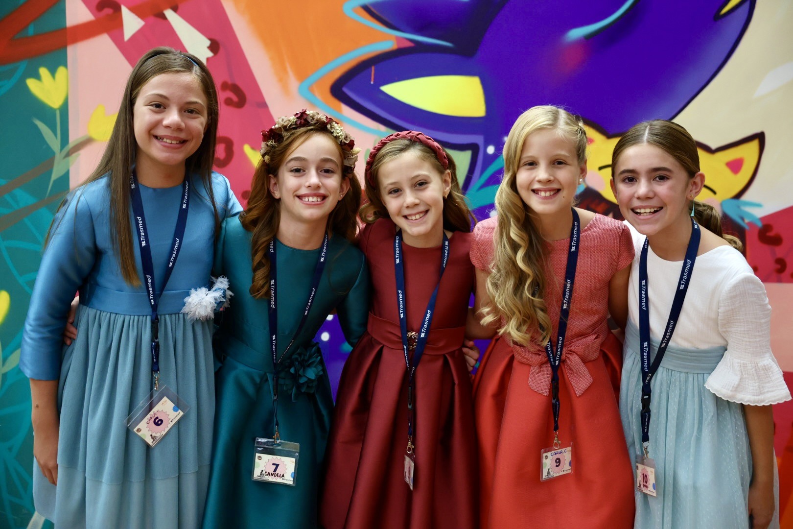 Merienda de gala para las candidatas a Fallera Mayor Infantil de Valencia