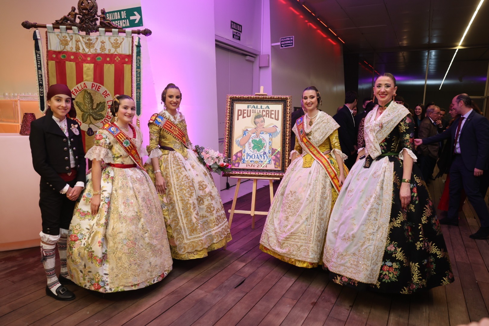 La Falla Peu de la Creu celebra la Gala del 150 aniversari