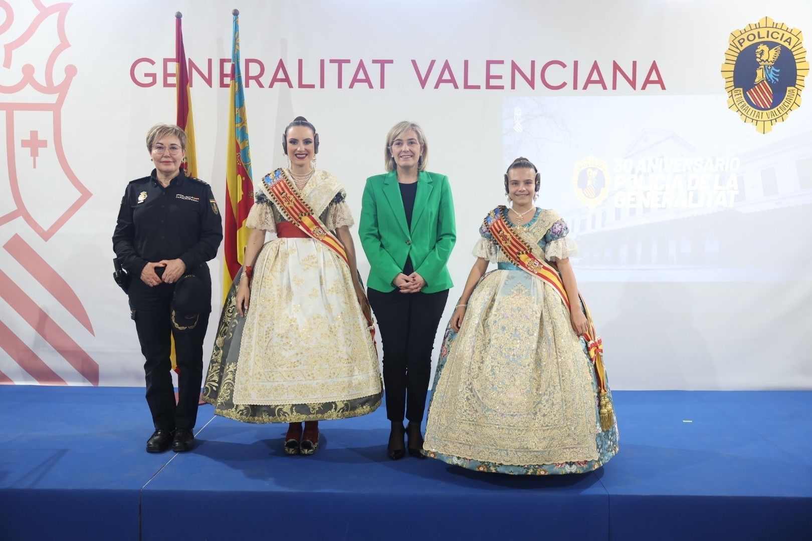 Visita a la Policía de la Generalitat