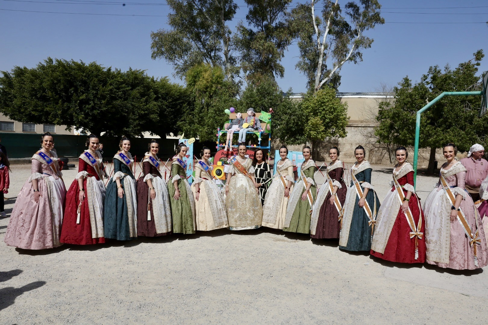 María Estela torna al col·legi Santa Magdalena Sofía