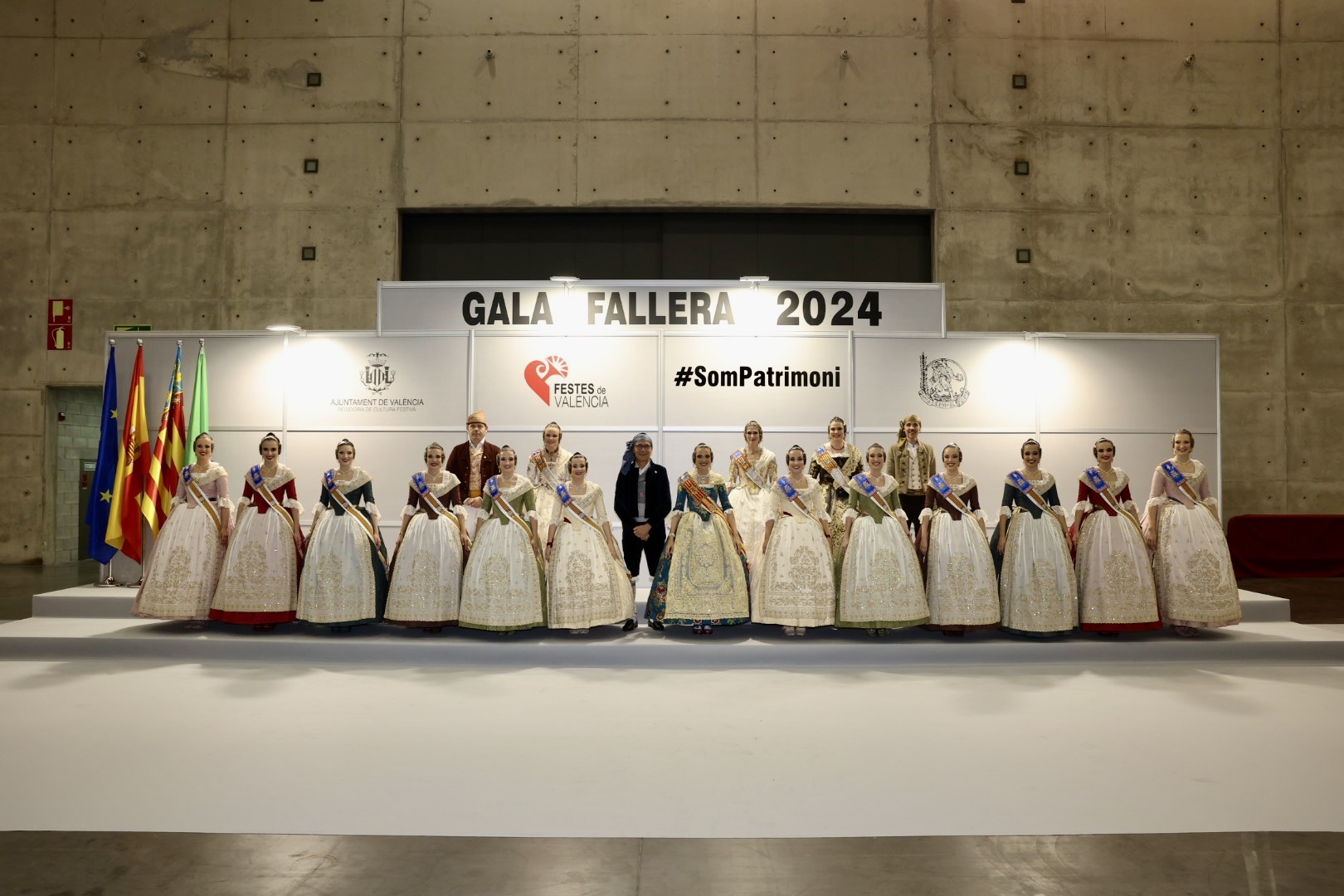 El mundo fallero se reúne en la Galla Fallera 2024