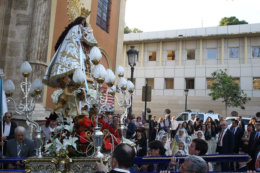 El barri de Quart celebra la Processó a la Mare de Déu