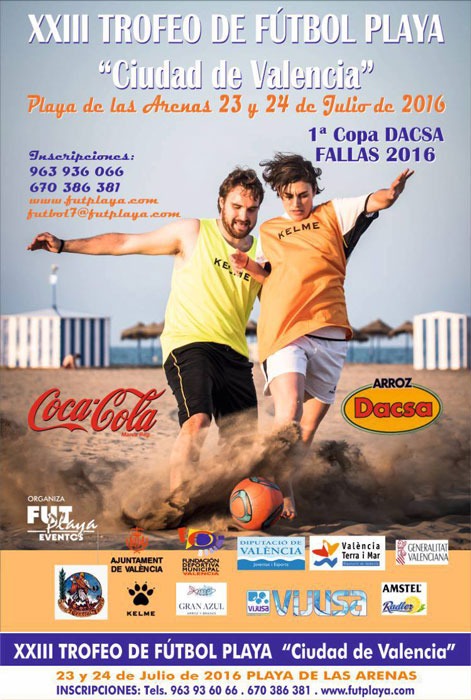 I Torneo Futbol Playa JCF