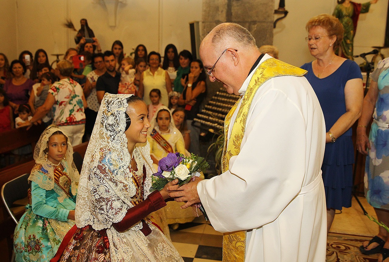 Sofia participa en la Ofrenda de Teresa