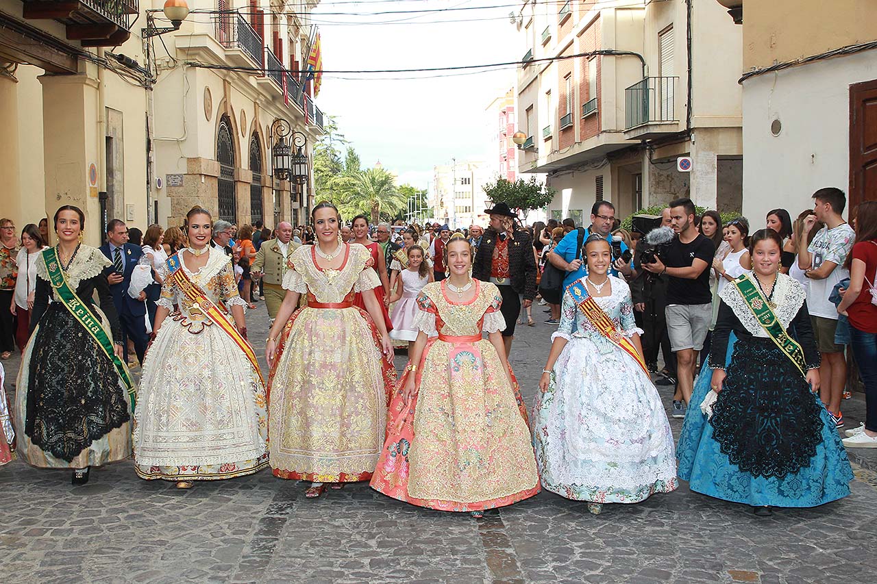 Raquel y Ana, Falleras Mayores de Sagunto 2017