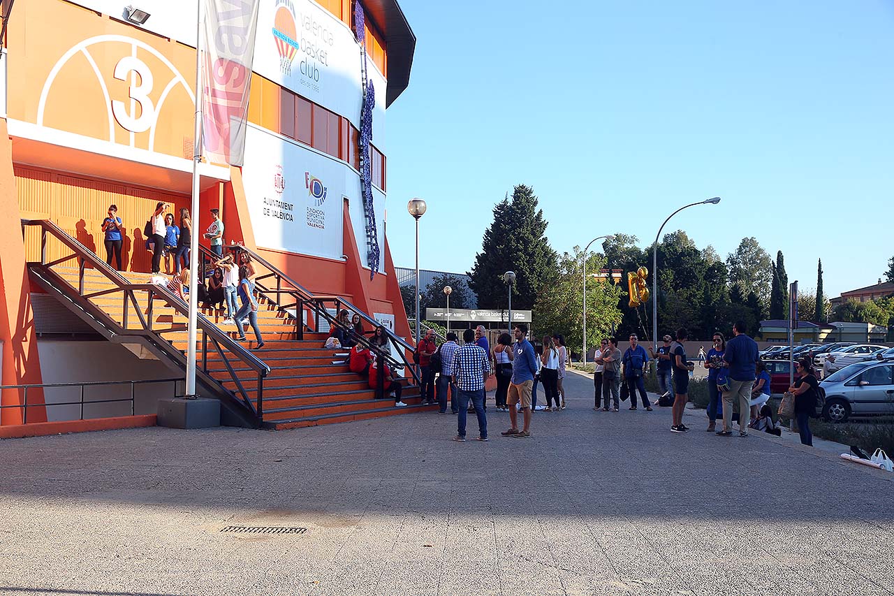 Los falleros ya están en la Fonteta