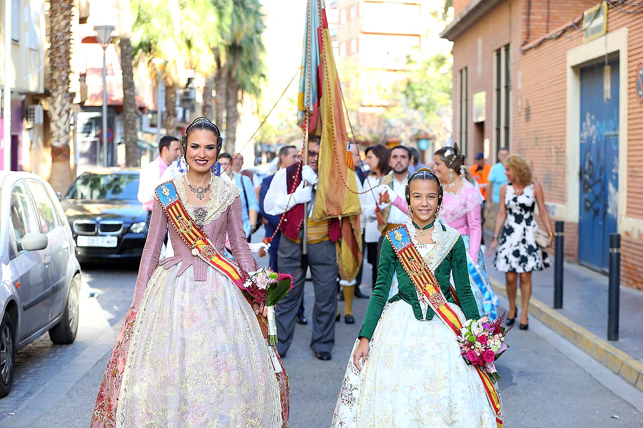 Trasllat de la Reial Senyera Agrupació Quart – Xirivella