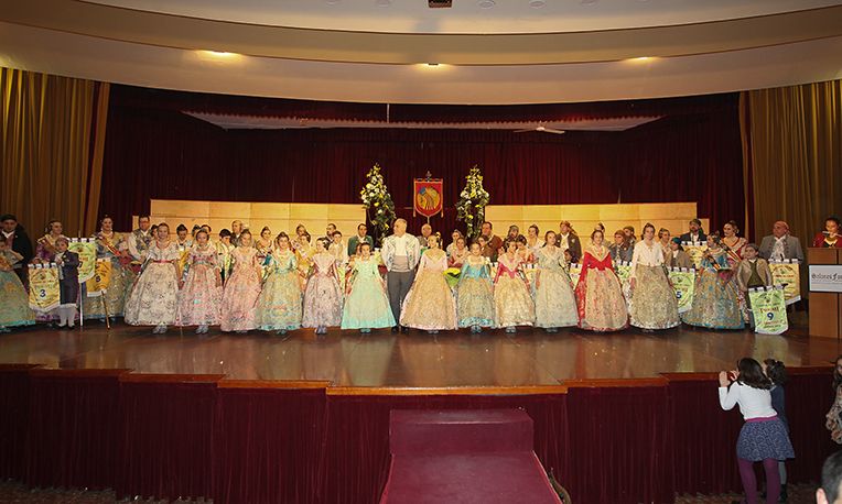 Las Falleras Mayores y los Presidentes son los protagonistas