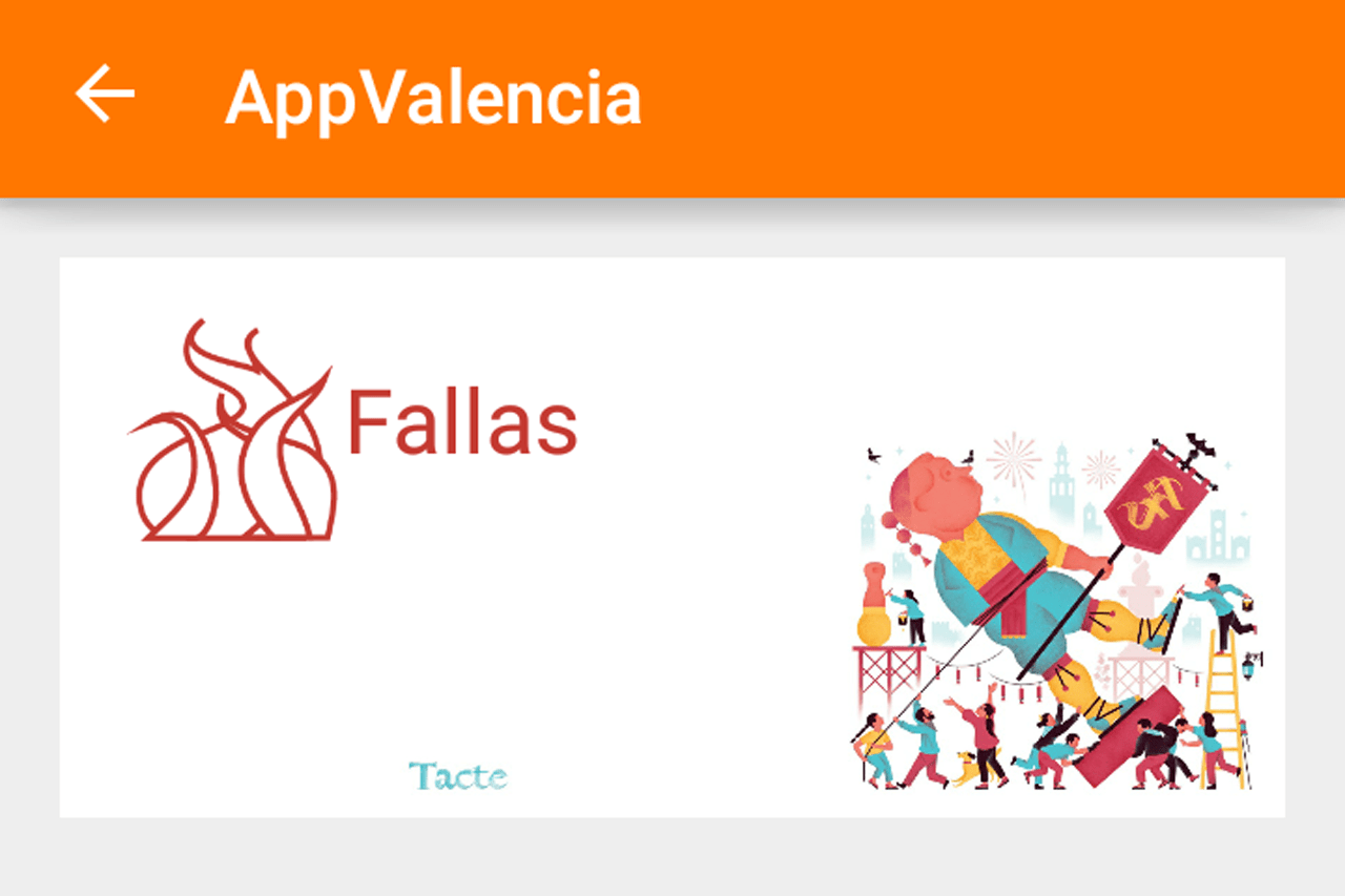 Todas las fallas en la app València