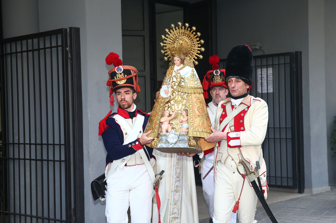 La Virgen de los Desamparados,207 años como Capitana General