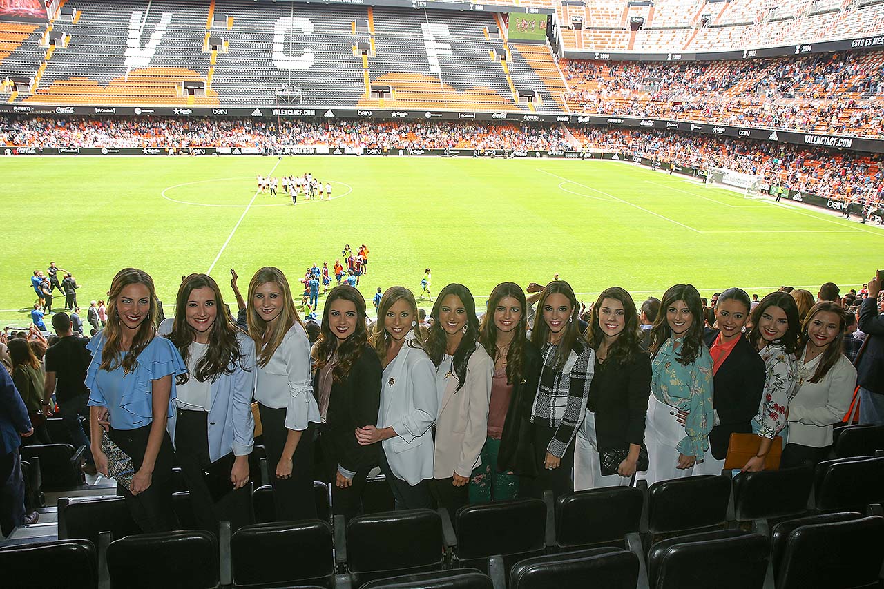 Las Fallas con el fútbol femenino valenciano