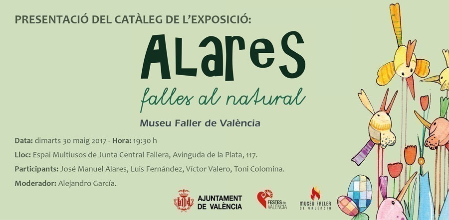 “Alares. Falles al natural” es presentarà al Museu Faller