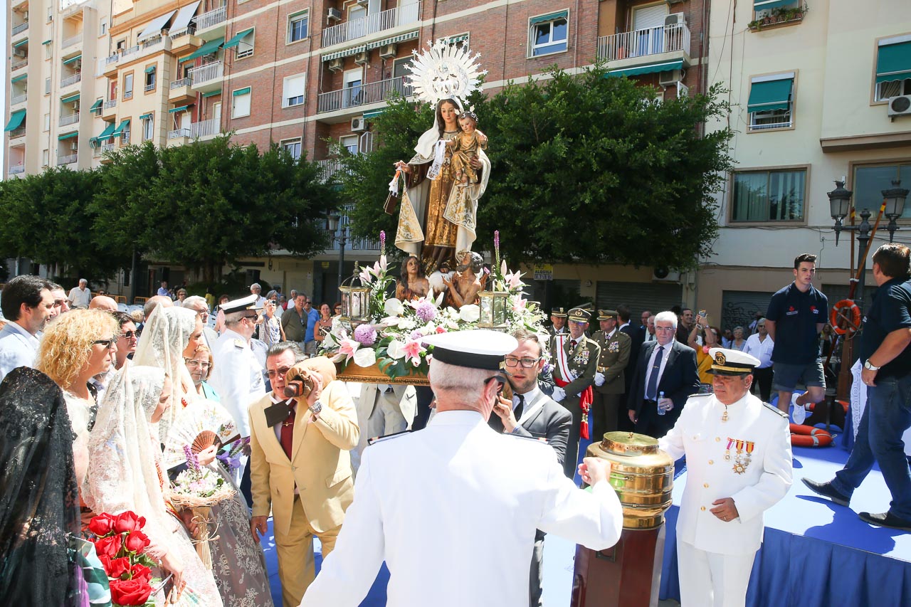 Valencia festeja el día de la Virgen del Carmen