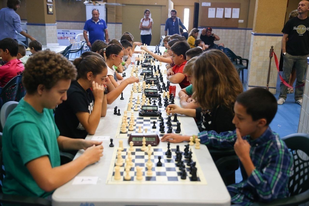 Más de 40 jugadores en el I torneo de Ajedrez