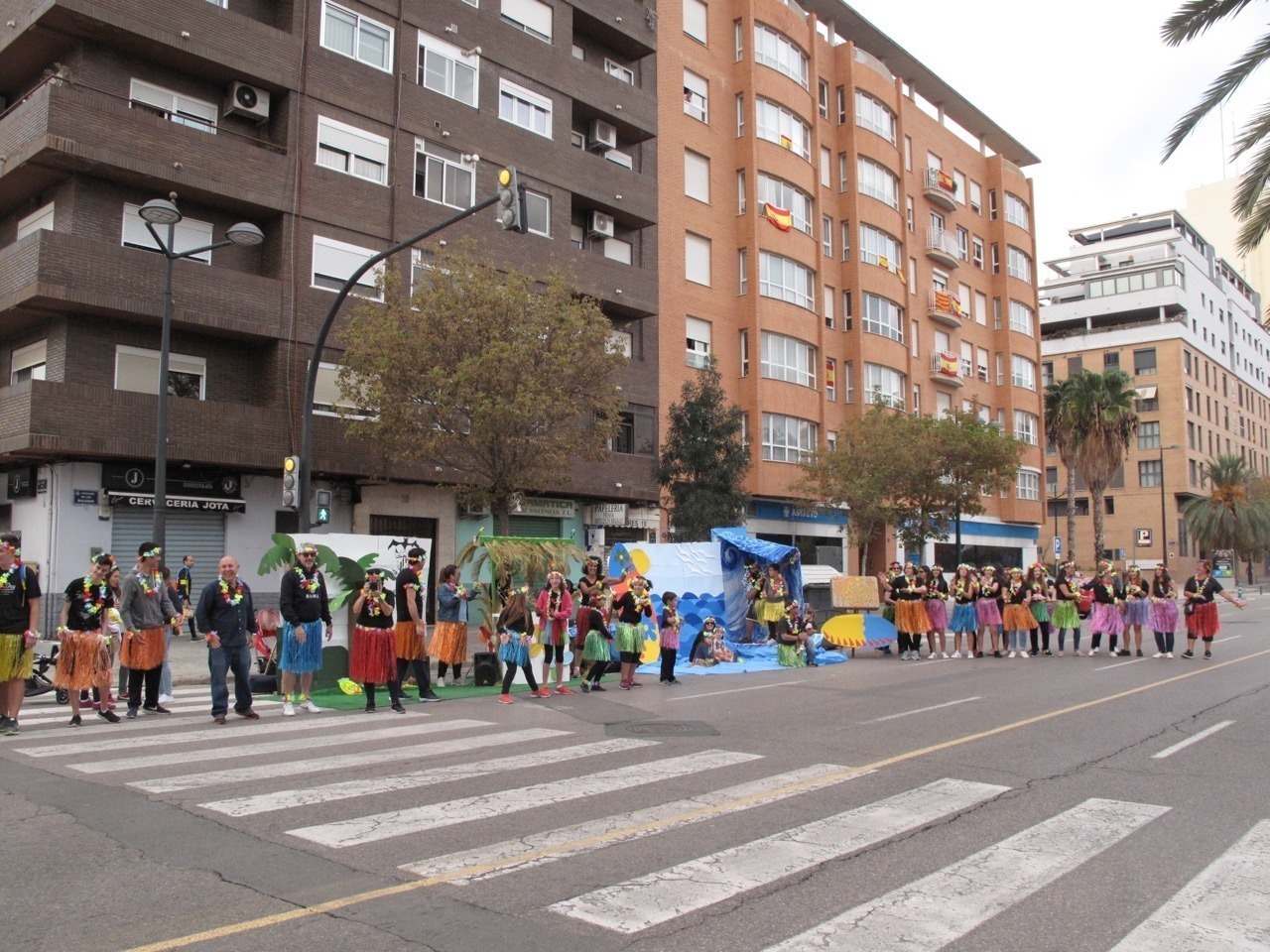 Ganadores de Animación Fallera en la Mitja Marató