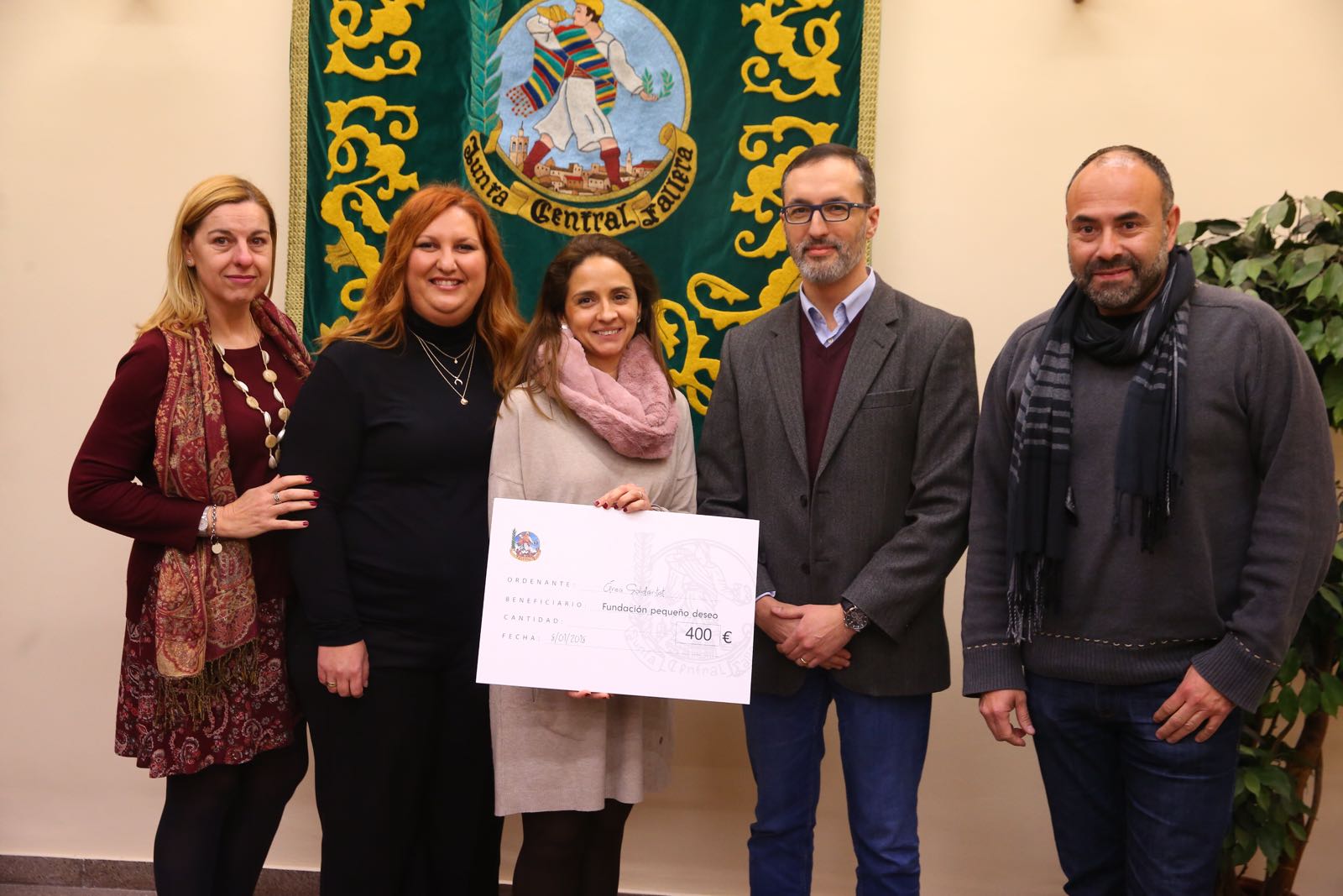 JCF dona 400€ a la Fundación Pequeño Deseo