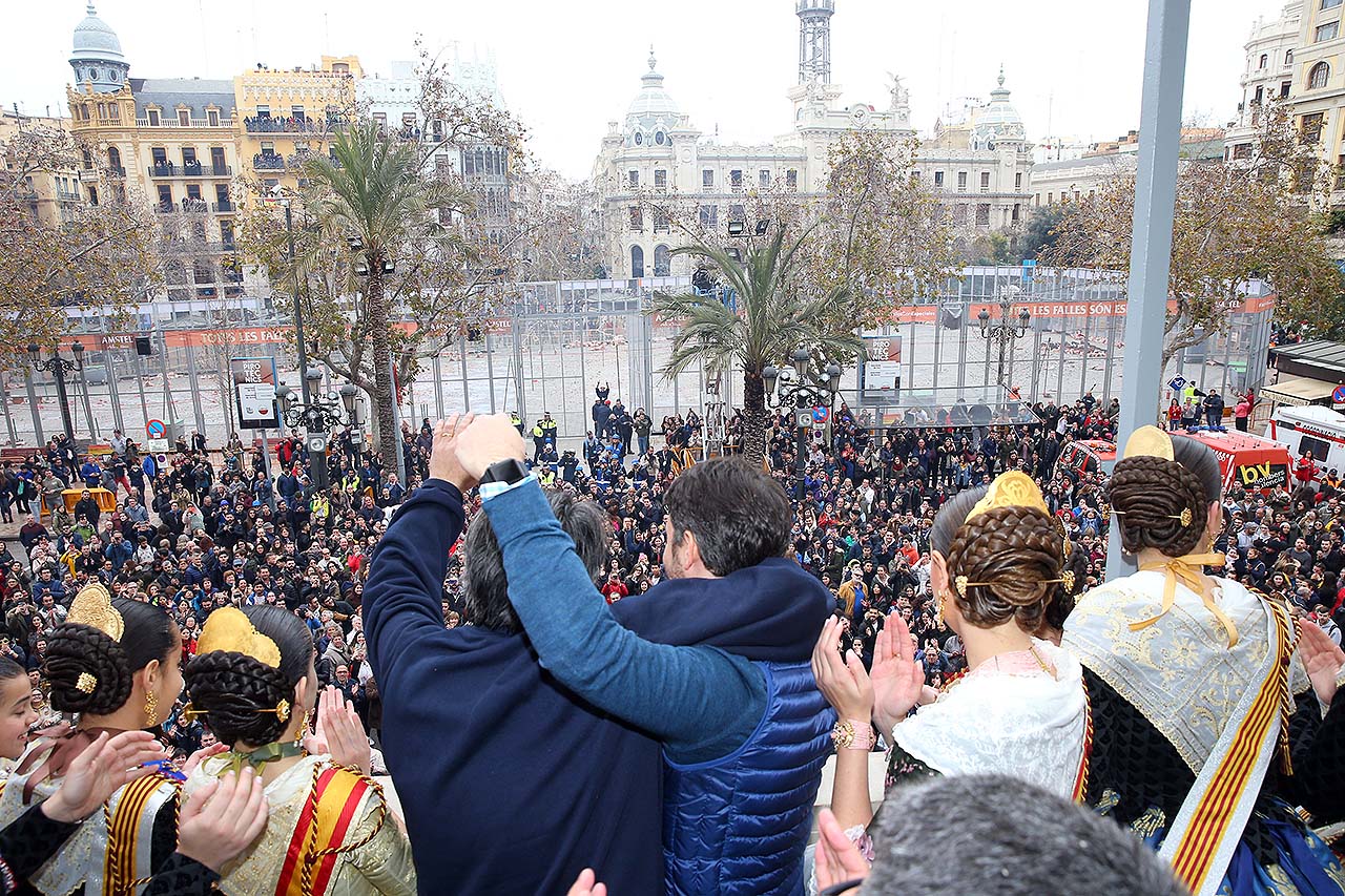 La mascletà que no dejó indiferente a nadie