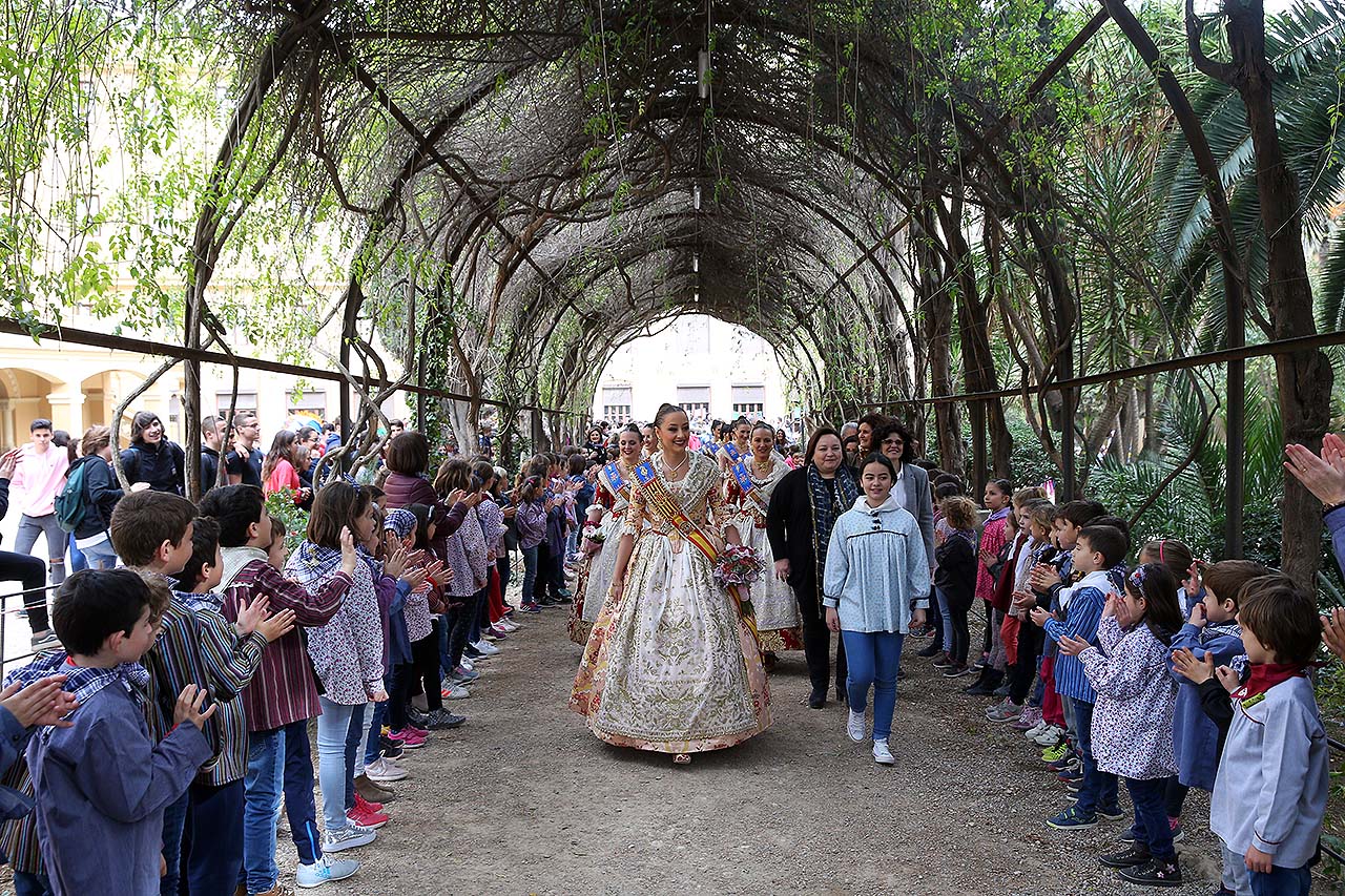 Rocío Gil vuelve al colegio que la ha visto crecer