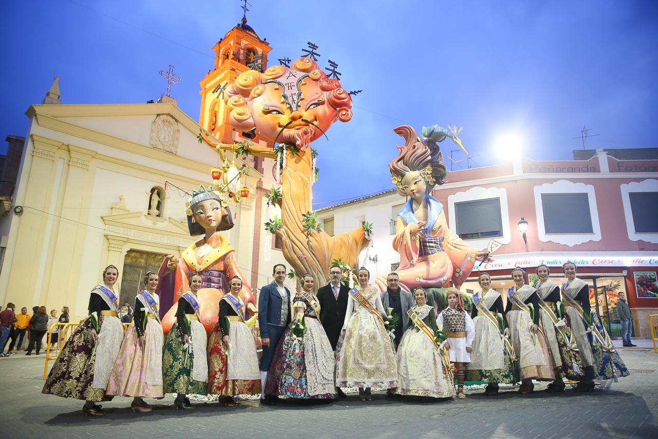 Montserrat viu les seues falles 2018