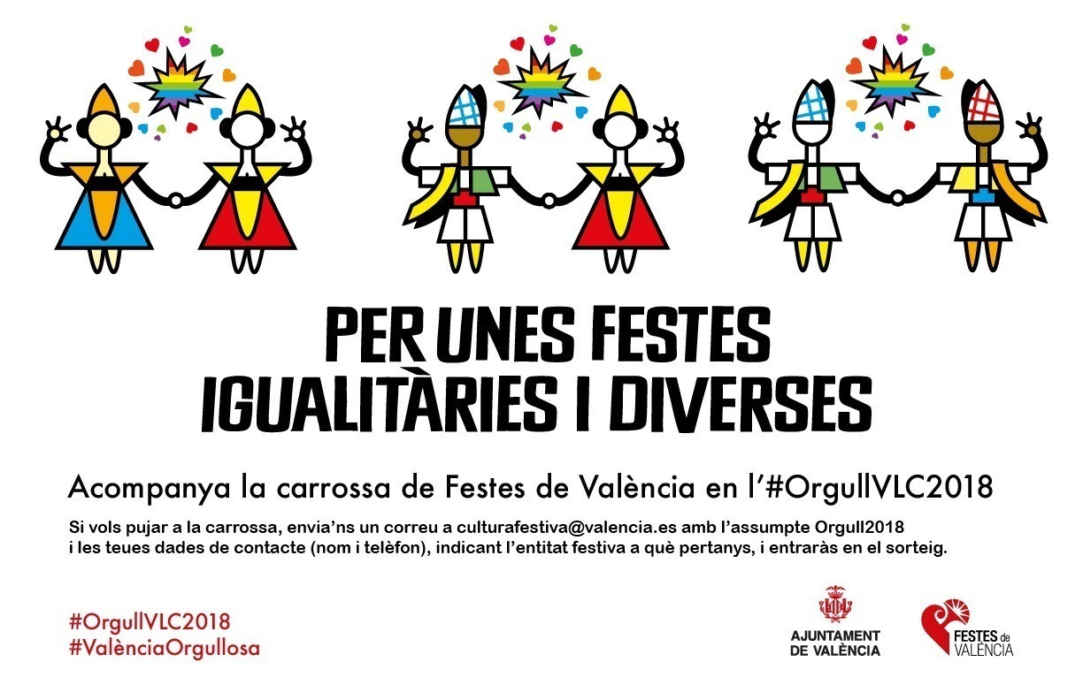 Participa al Dia de l’Orgull LGTBI