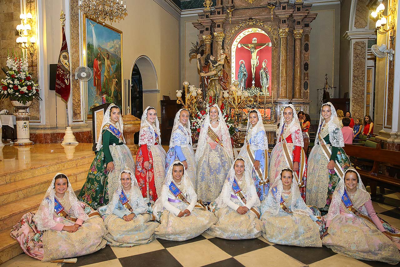 Daniela y su Corte de Honor cierran las Fiestas Mayores de Alboraya