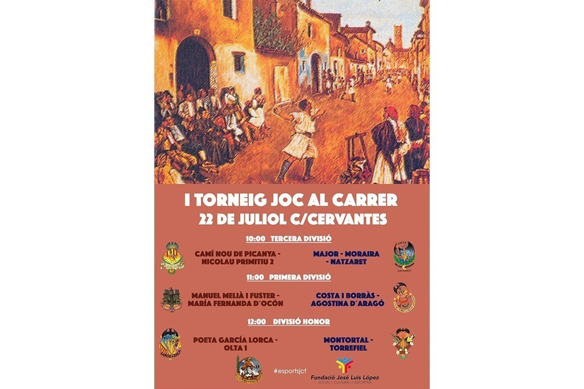 Final del I Torneo de Joc al Carrer