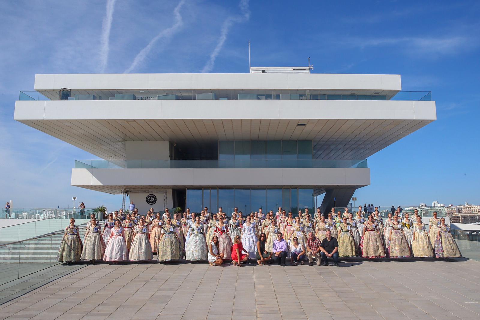 Primeras pruebas para las candidatas a Falleras Mayores de Valencia