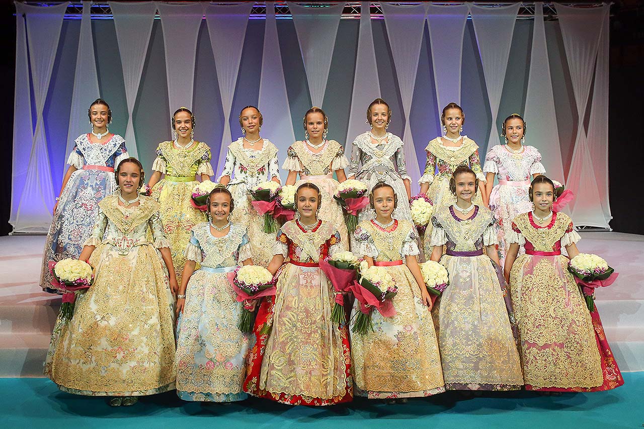 Candidatas Fallera Mayor Infantil de Valencia 2019