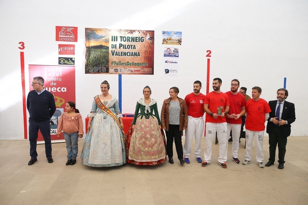 València gana el III Torneo de Pilota «Fallers de Vaqueta»