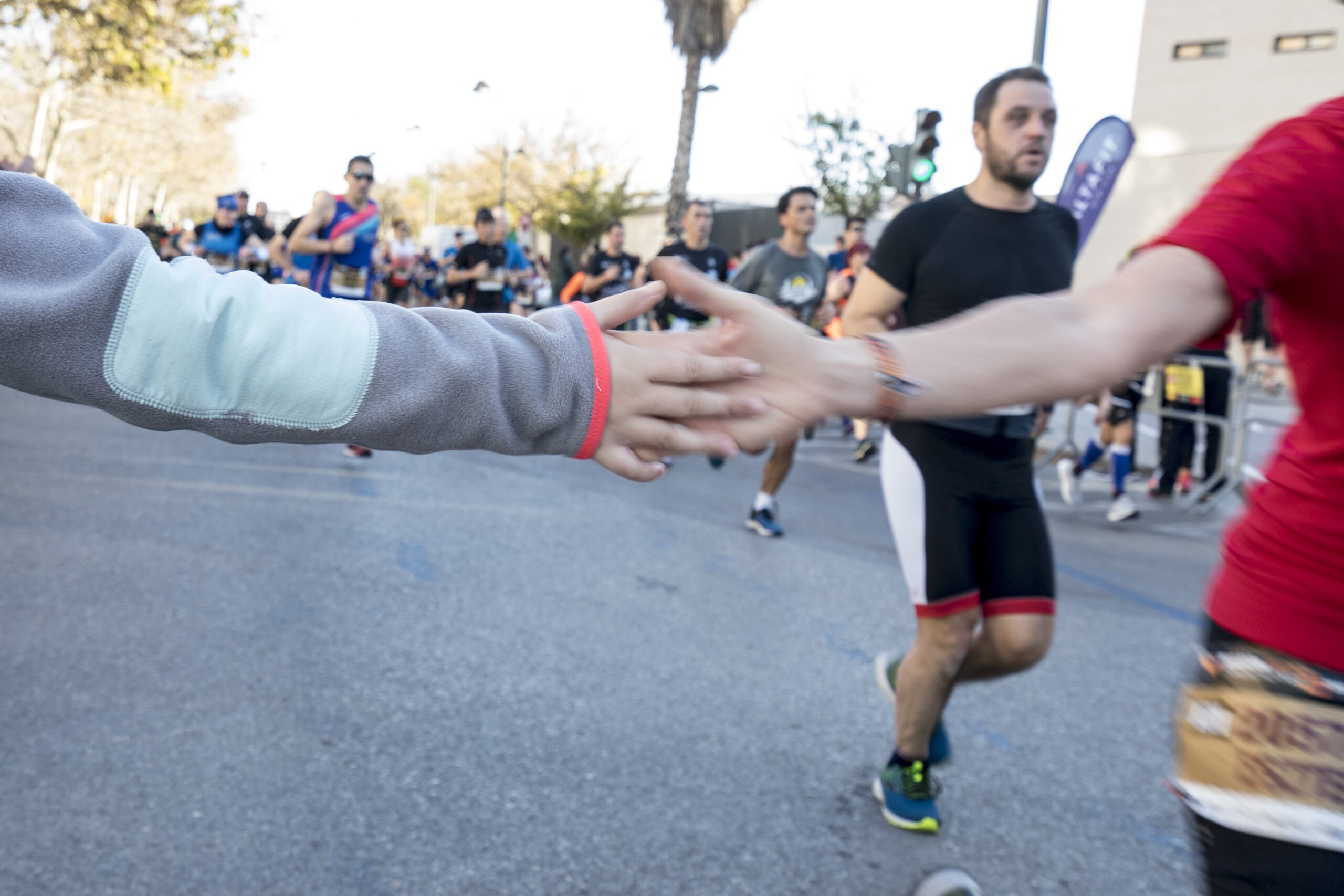 Falles guanyadores de l’animació Running Faller en la Marató de València 2018