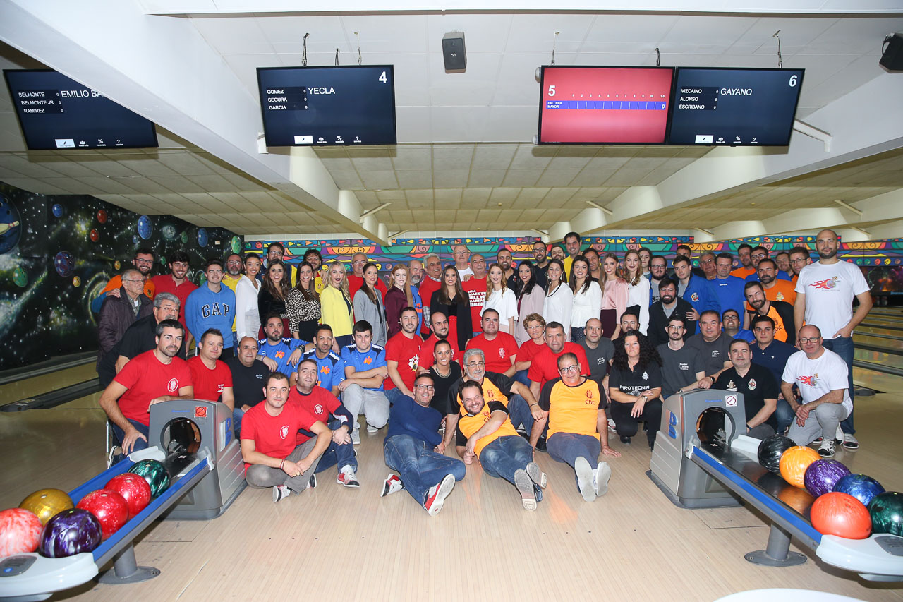 Gran final del campeonato masculino de bolos de JCF