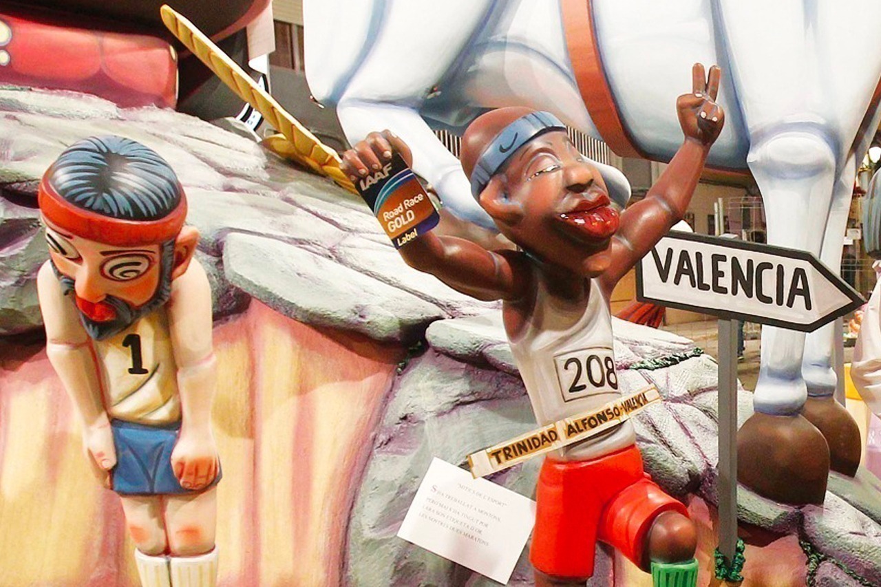 Premio a la mejor escena fallera del running de las Fallas 2019