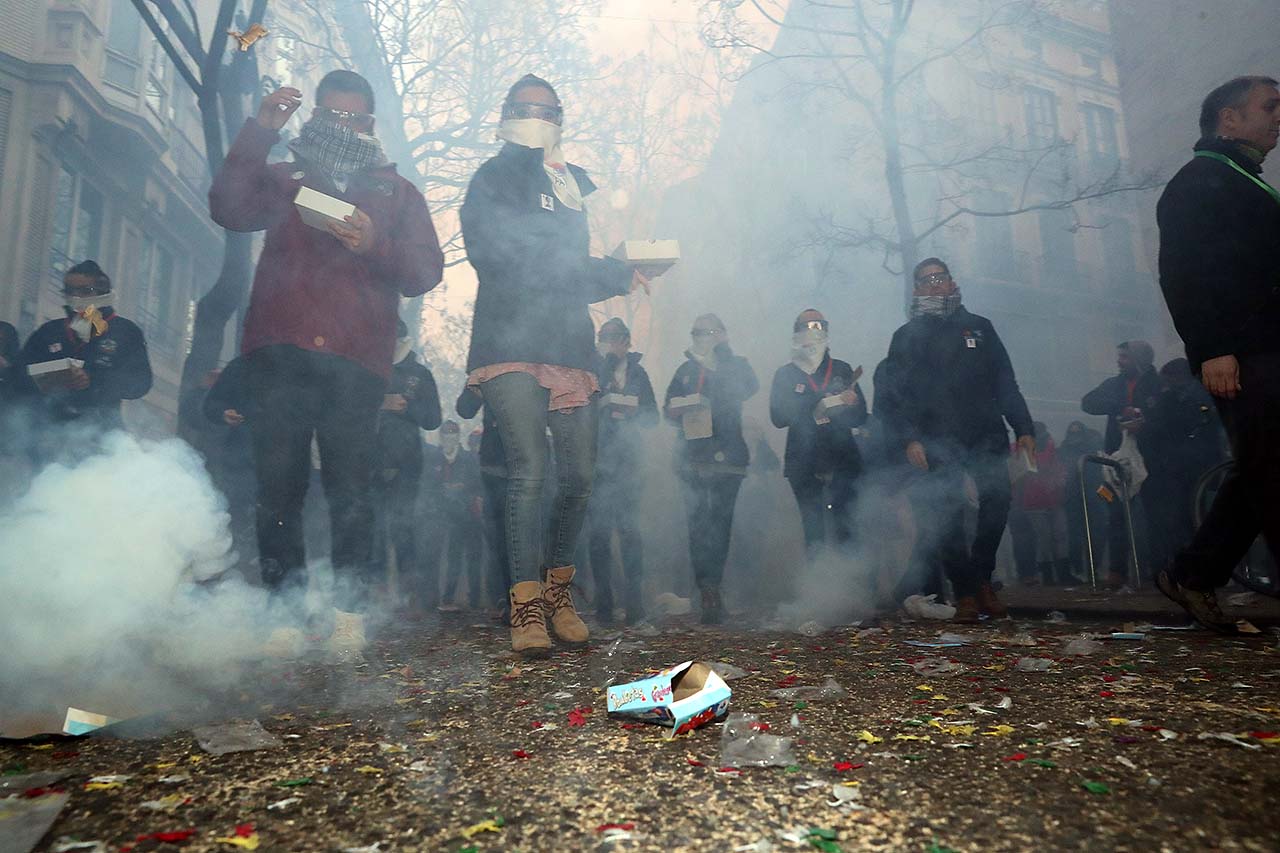 Valencia despierta a ritmo de tro de bac