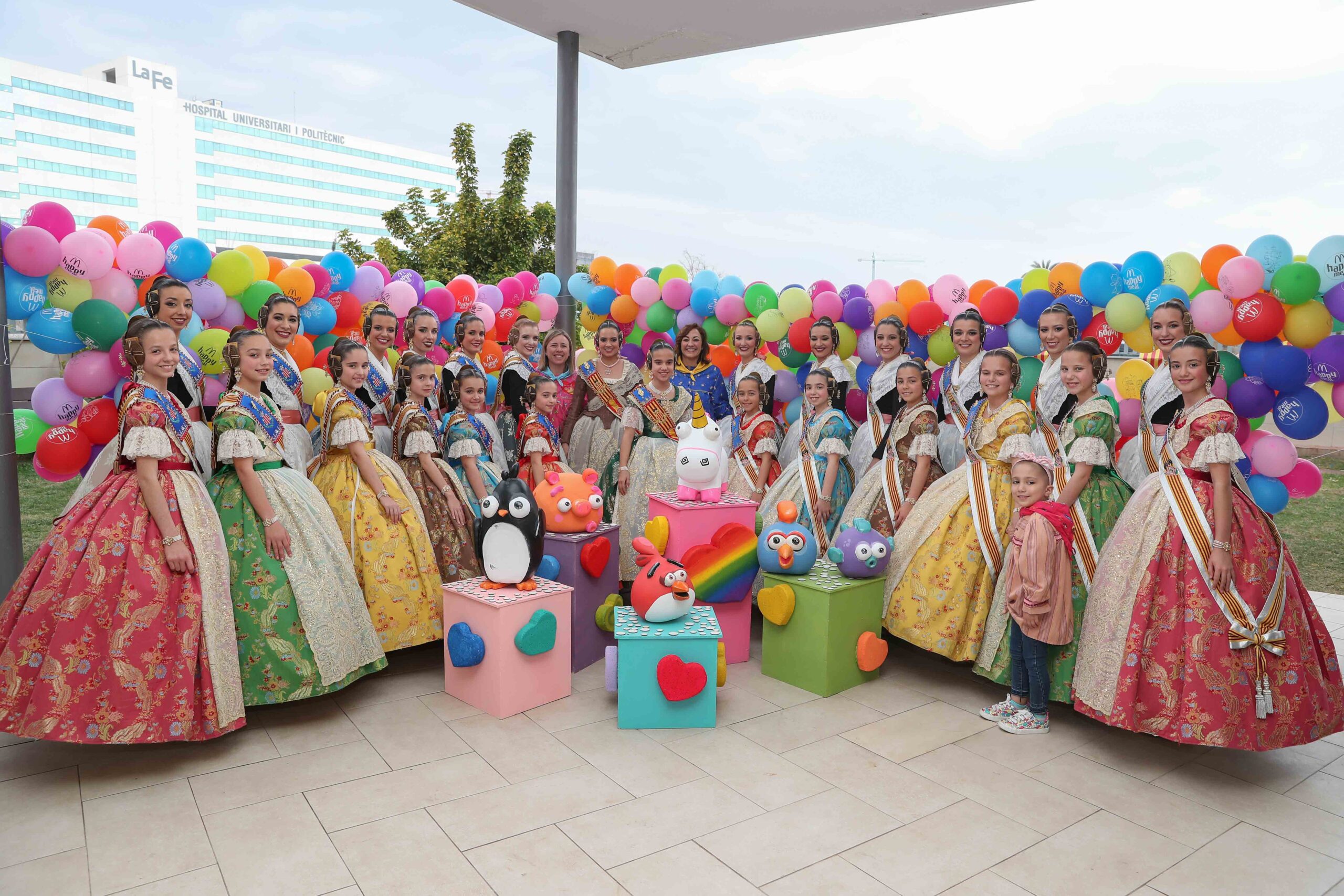 La solidaridad fallera se da cita en la Casa Ronald McDonald