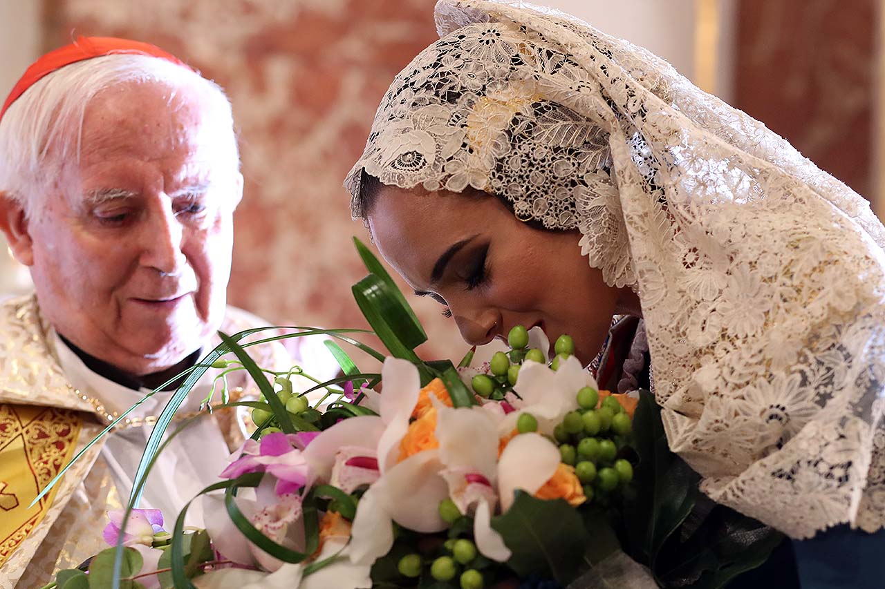 La sonrisa de Marina cierra una Ofrenda con récord de asistencia