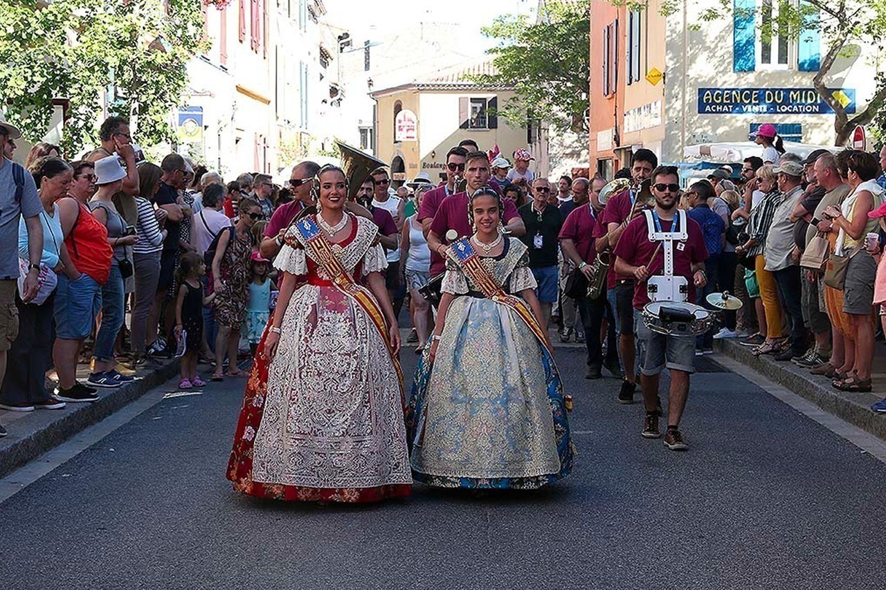 Las Fallas participan en el Festival Internacional «Sol y Fiesta» de Leucate