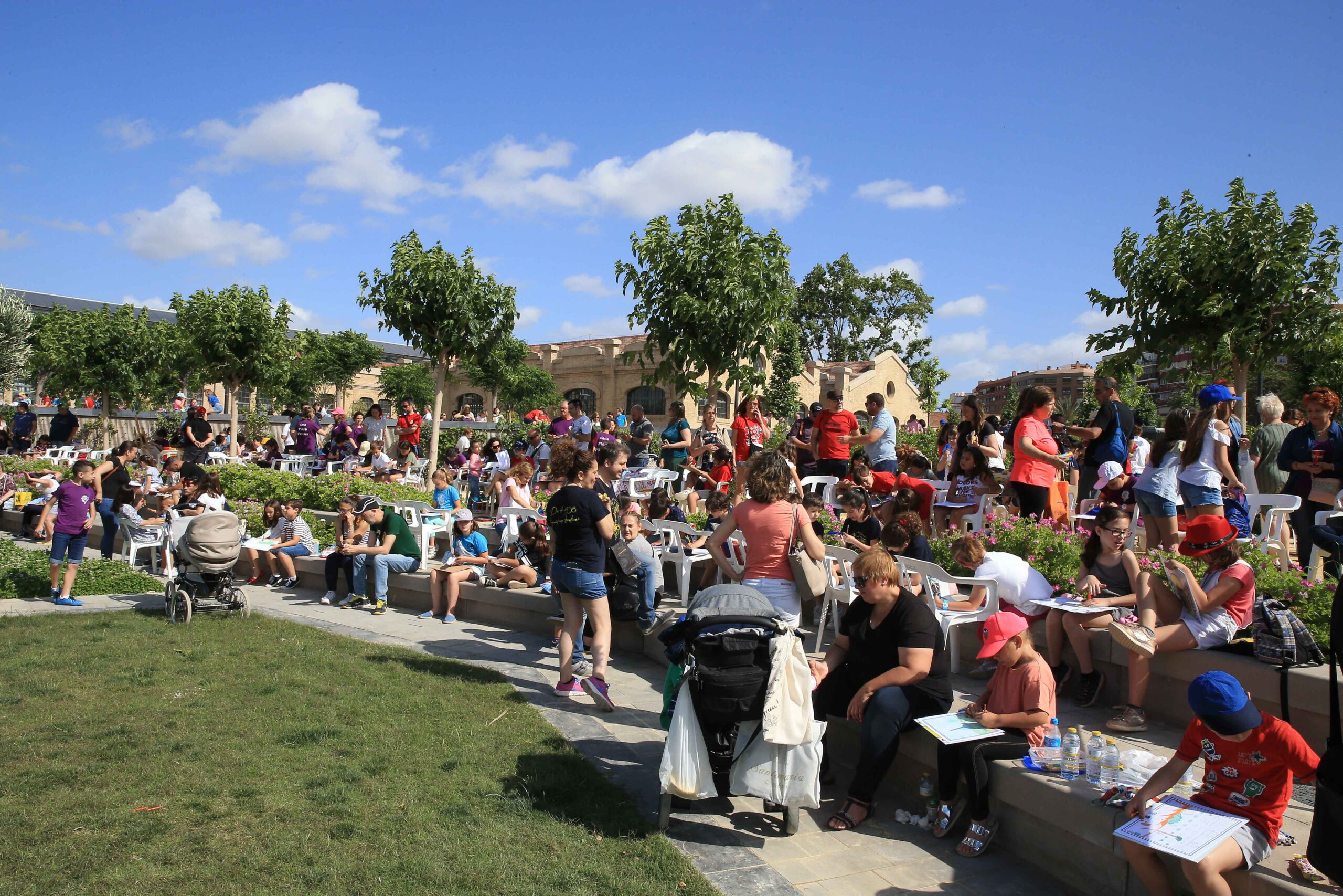 El Parque Central de València acoge el XLIX Concurso de Dibujo Infantil de JCF