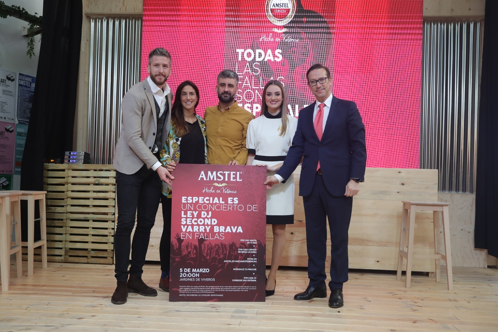 La tercera edición de los Premios Amstel ‘Unes Falles de Categoria’ reconocerá que «todas las Fallas son especiales»