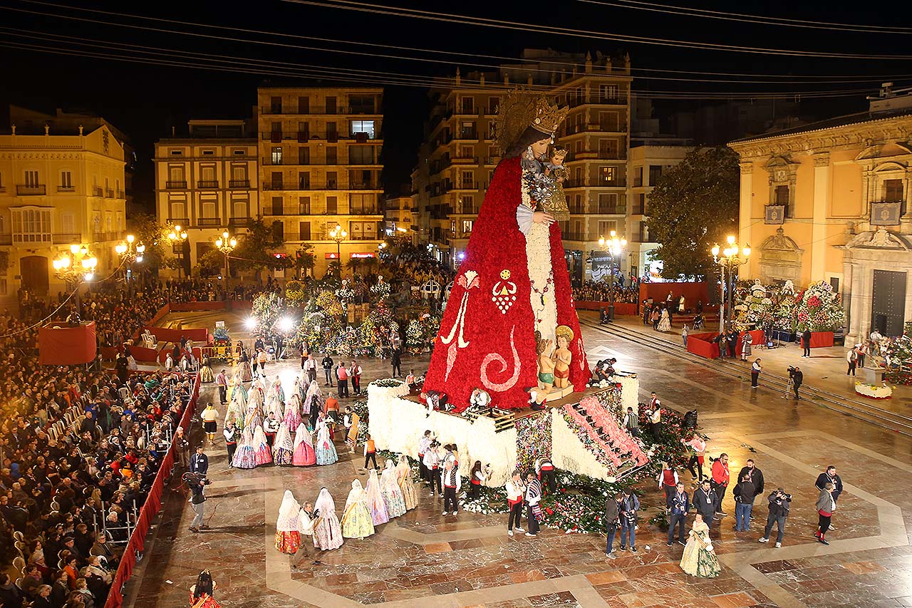 Colores ramos de flores Ofrenda 2020