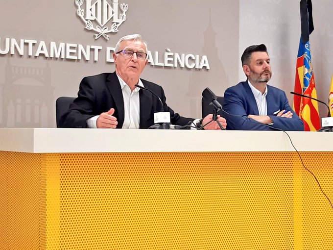 El alcalde y el concejal de Cultura Festiva anuncian la cancelación de las Fallas 2020 desde el consenso y el diálogo con todos los representantes del mundo fallero