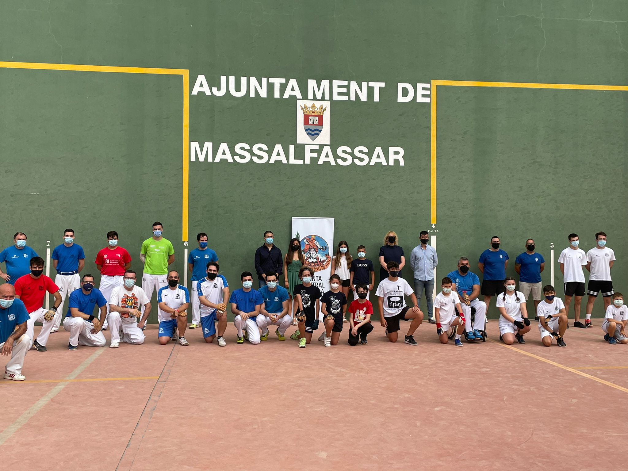 El One Wall, el frontó a mà i el frontenis es donen cita a Massalfassar