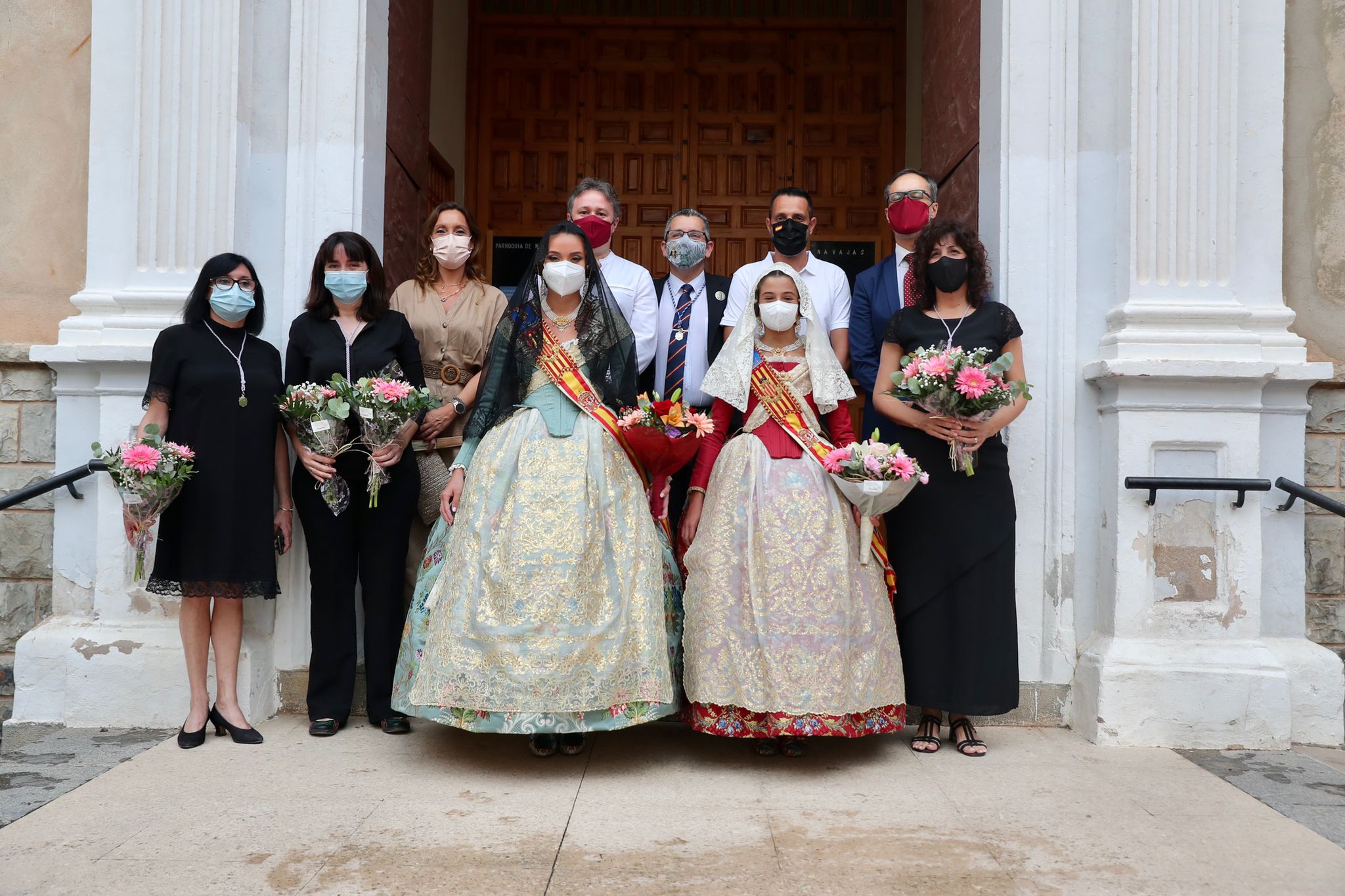 Navajas celebra sus fiestas en honor en la Virgen de los Desamparados