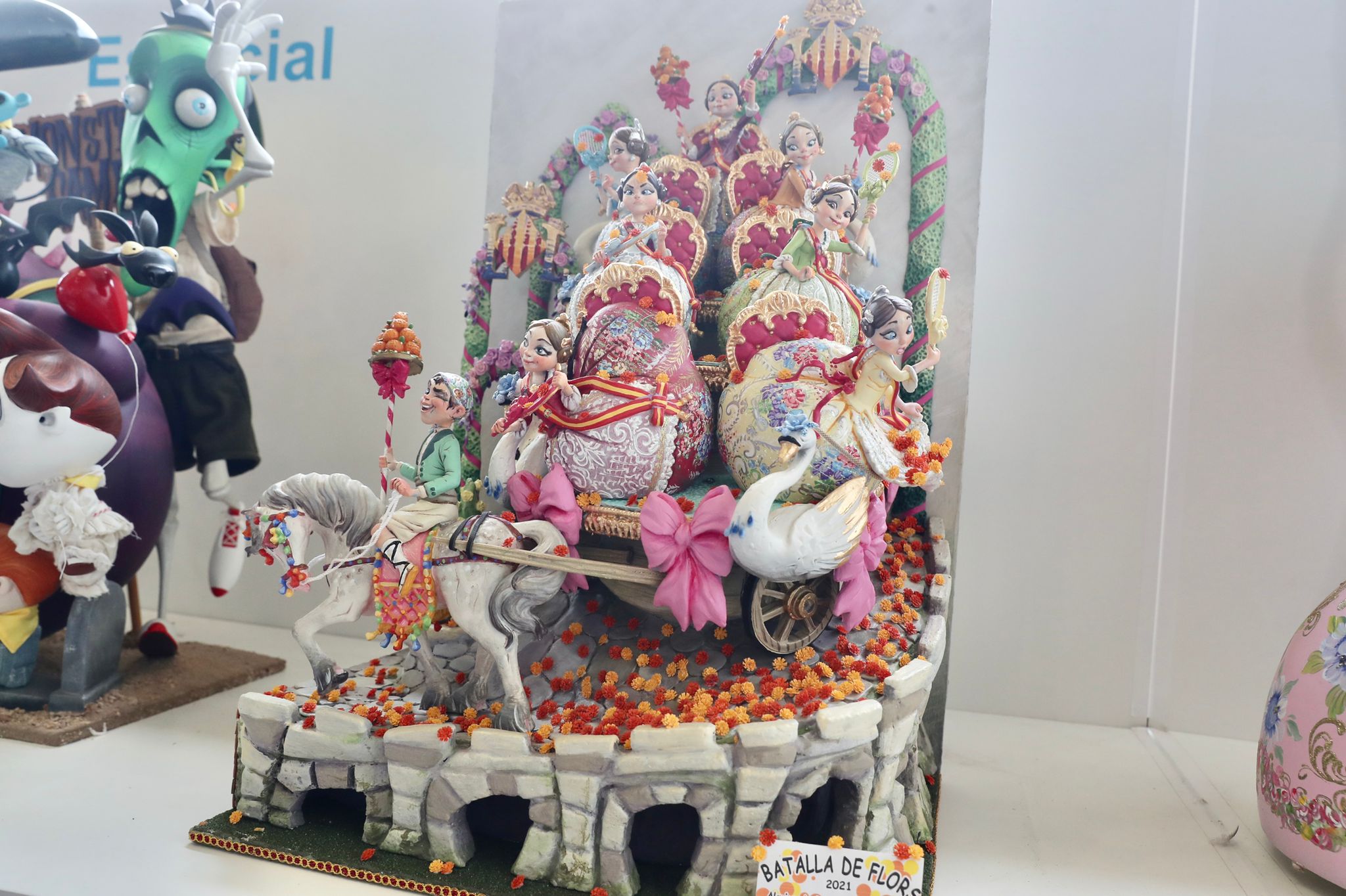 El ninot infantil d’Almirall Cadarso – Comte de d´Altea és indultat pels visitants de l’Exposició del Ninot 2021