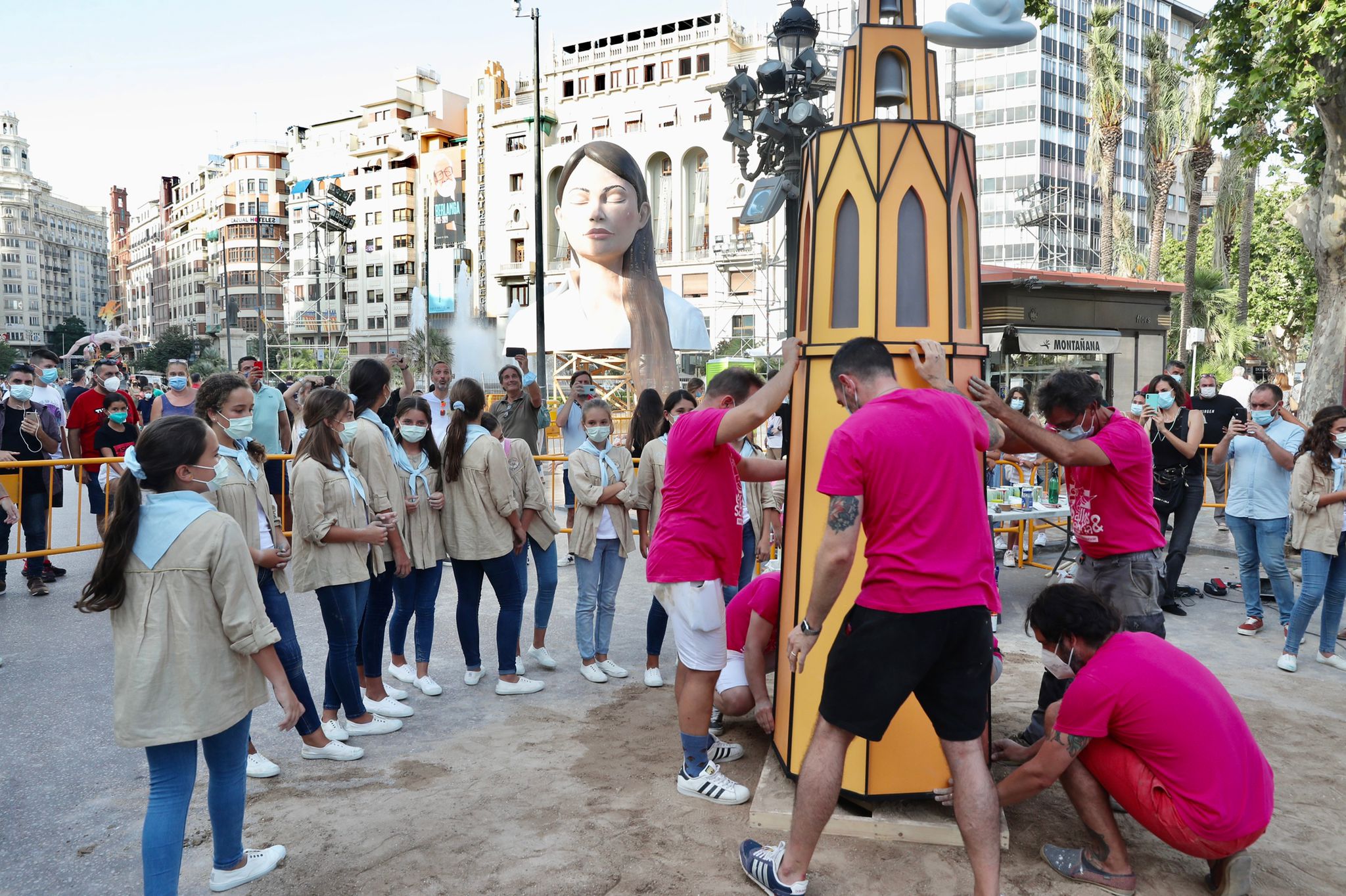 La Plantà infantil dona el tret d’eixida als actes fallers de setembre