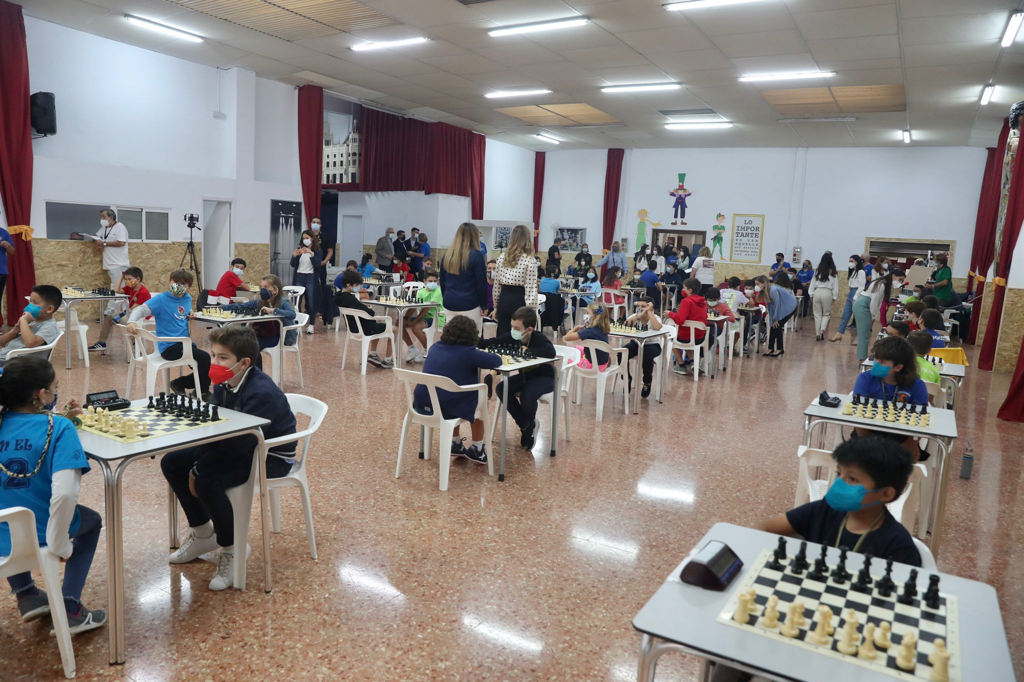 Ganadores V torneo infantil y juvenil de ajedrez de Junta Central Fallera 2021-2022