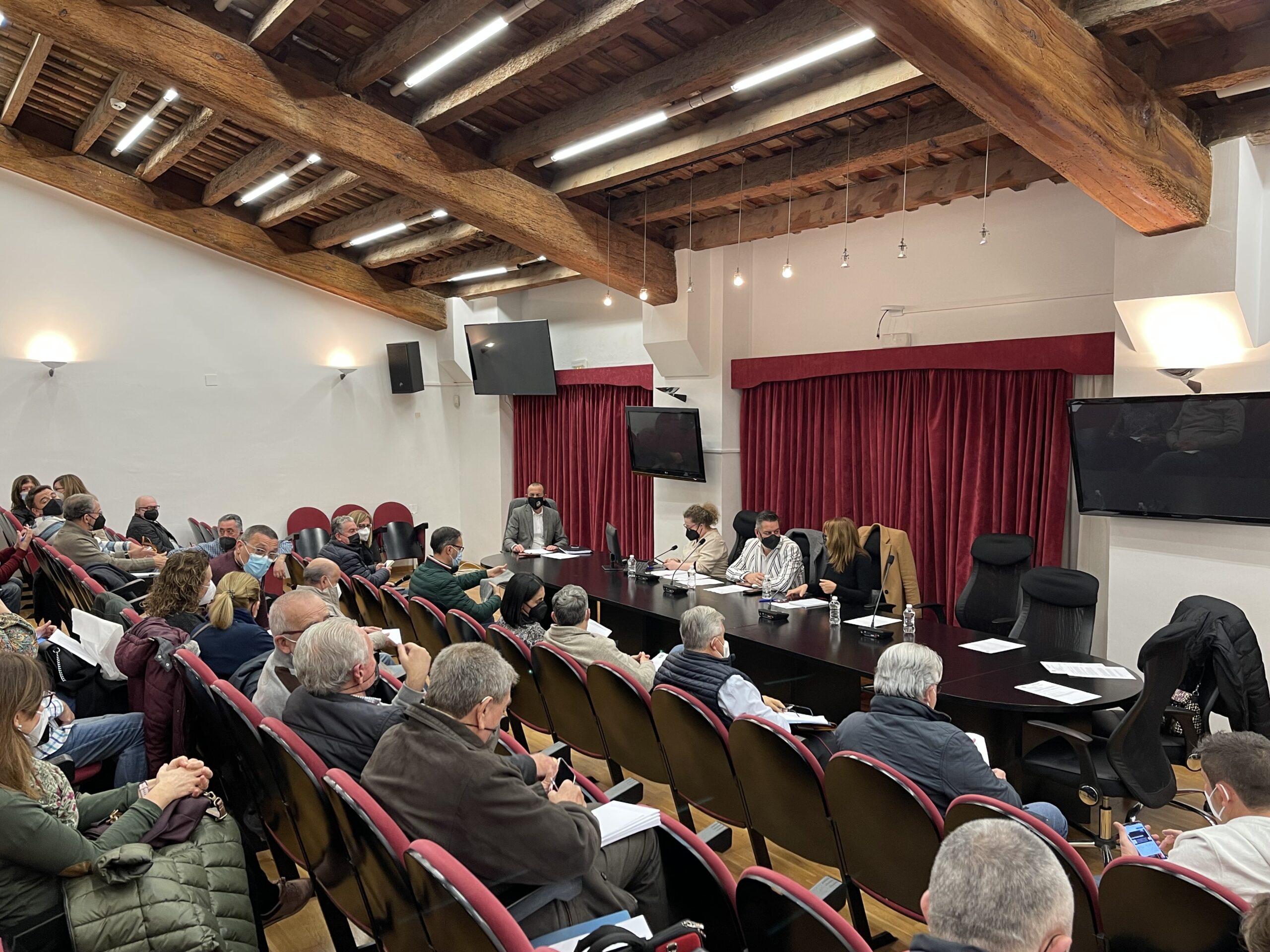 Resum del Ple de Junta Central Fallera del mes de gener de 2022