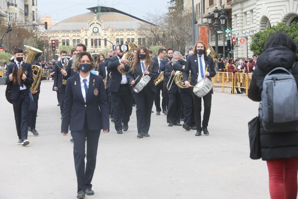 València viu una XVIII Entrada de Bandes més especial dos anys després de l’última