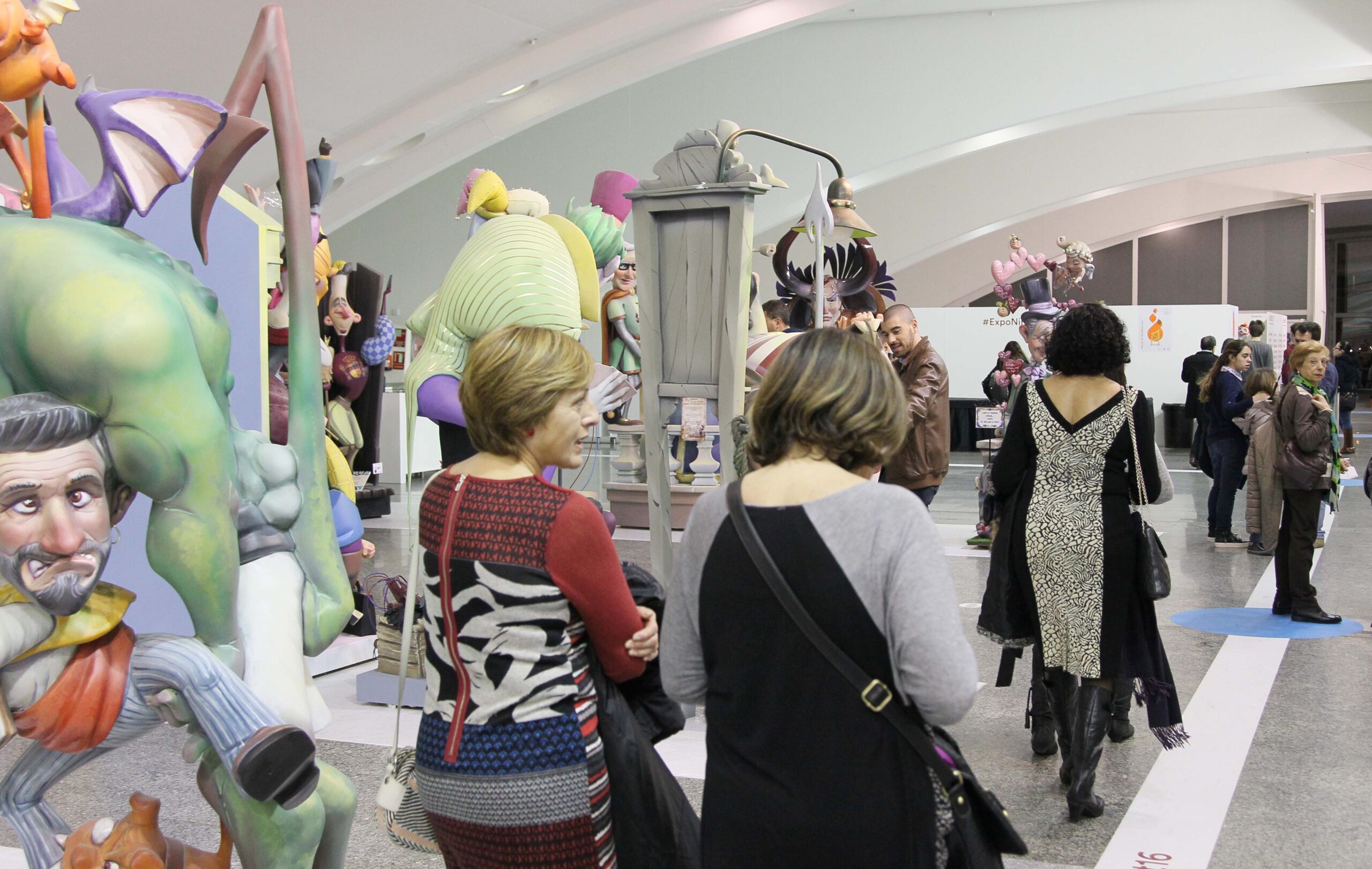 38.000 personas han visitado la Exposición del Ninot