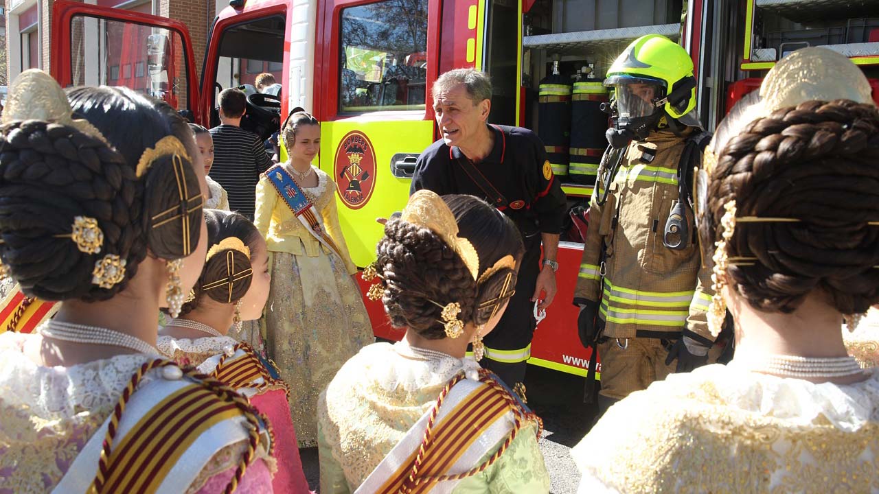 Sábado de visita al Parque de Bomberos